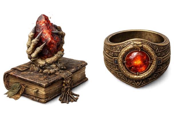 RING AND GRIMOAR